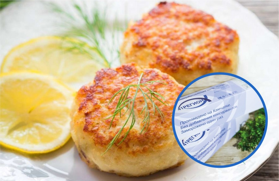 Котлеты из филе трески