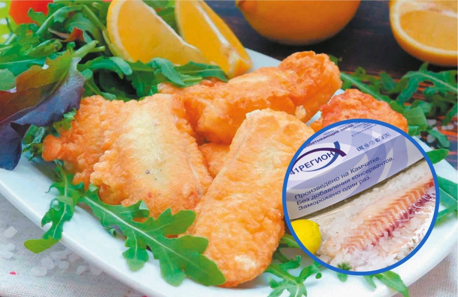 Филе минтая в сырном кляре